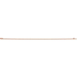 14K Rose Gold 1 CTW Lab-Grown Diamond Lightweight Line 7" Bracelet – image 4