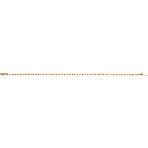 14K Yellow Gold 5 CTW Lab-Grown Diamond Lightweight Line 7" Bracelet – image 4