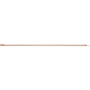 14K Rose Gold 5 CTW Lab-Grown Diamond Lightweight Line 7" Bracelet – image 4