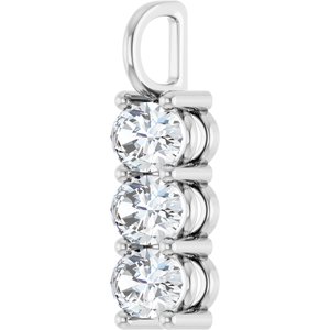 Sterling Silver 7x5 mm Oval Pendant Mounting – image 3