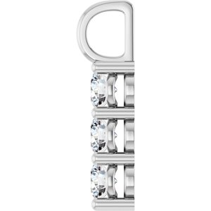 Continuum Sterling Silver 4.4 mm Round Pendant Mounting – image 5