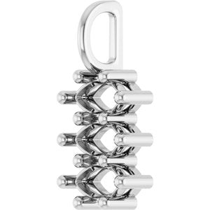 14K X1 White Gold 6x3.5 mm Marquise Pendant Mounting – image 4