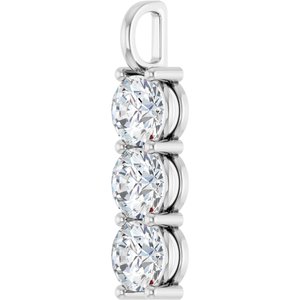 Sterling Silver 8.8 mm Round Pendant Mounting – image 3