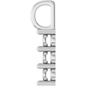 Platinum 3.4 mm Round Pendant Mounting – image 6