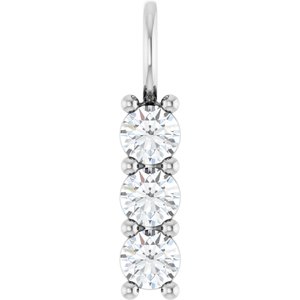 Continuum Sterling Silver 3.8 mm Round Pendant Mounting