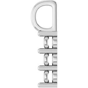 Sterling Silver 3.2 mm Round Pendant Mounting – image 6