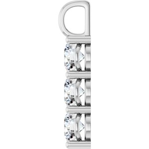 Sterling Silver 7 mm Round Pendant Mounting – image 5
