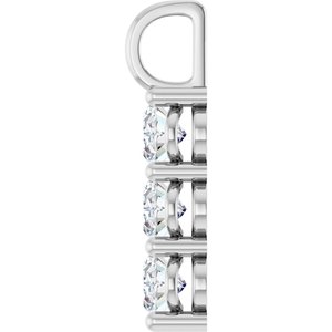Continuum Sterling Silver 7.5x5.5 mm Oval Pendant Mounting – image 5