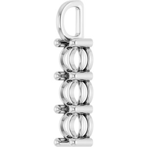 18K White Gold 5.5 mm Round Pendant Mounting – image 4
