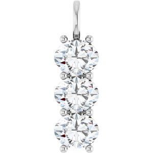 Sterling Silver 10x8 mm Oval Pendant Mounting