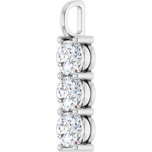 Platinum 7.4 mm Round Pendant Mounting – image 3