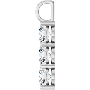 Continuum Sterling Silver 7.4 mm Round Pendant Mounting – image 5