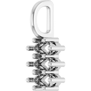 Continuum Sterling Silver 4.5x2.5 mm Marquise Pendant Mounting – image 4