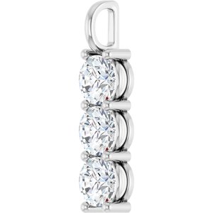 Continuum Sterling Silver 8 mm Round Pendant Mounting – image 3
