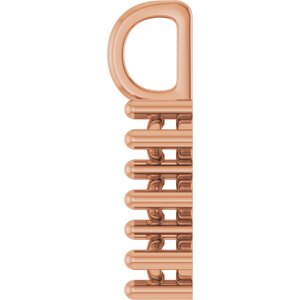 10K Rose Gold 7x3.5 mm Marquise Pendant Mounting – image 6