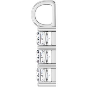 Platinum 4x4 mm Square Pendant Mounting – image 5