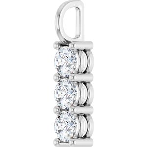 Continuum Sterling Silver 4.8 mm Round Pendant Mounting – image 3