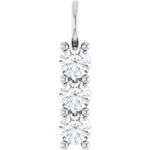 Continuum Sterling Silver 4.8 mm Round Pendant Mounting