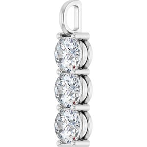 Continuum Sterling Silver 9 mm Round Pendant Mounting – image 3