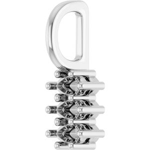14K X1 White Gold 3.5x2 mm Marquise Pendant Mounting – image 4