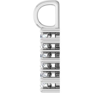 Platinum 8x4 mm Marquise Pendant Mounting – image 5