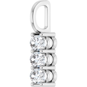Continuum Sterling Silver 4x3 mm Oval Pendant Mounting – image 3
