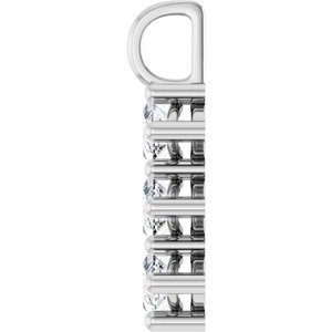 Platinum 12x6 mm Marquise Pendant Mounting – image 5
