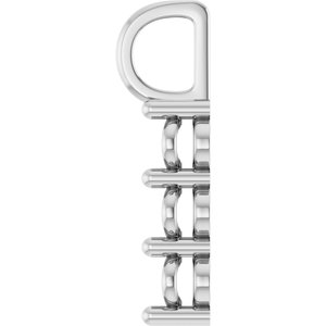 Sterling Silver 6x4 mm Oval Pendant Mounting – image 6