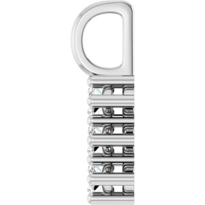 Sterling Silver 5x3 mm Marquise Pendant Mounting – image 5