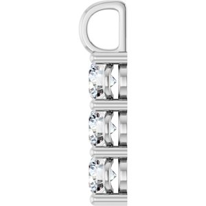 Platinum 6 mm Round Pendant Mounting – image 5