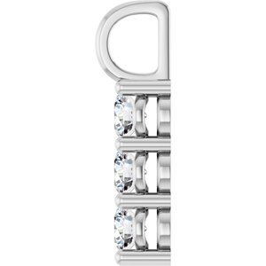 Platinum 4.1 mm Round Pendant Mounting – image 5