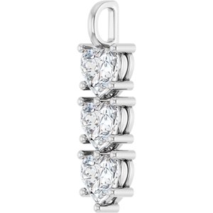 Continuum Sterling Silver 10x10 mm Heart Pendant Mounting – image 3