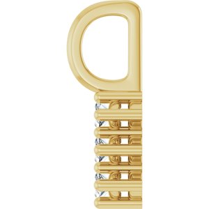 14K Yellow Gold 4.25x2.25 mm Marquise Pendant Mounting – image 5