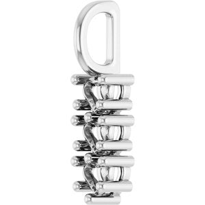 Sterling Silver 3x3 mm Heart Pendant Mounting – image 4