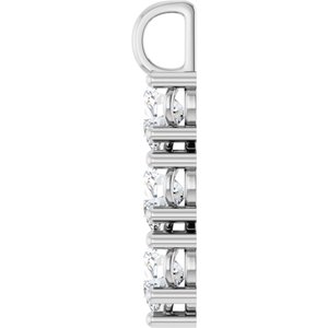 Continuum Sterling Silver 8x8 mm Heart Pendant Mounting – image 5