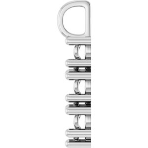 Continuum Sterling Silver 5.5x5.5 mm Heart Pendant Mounting – image 6