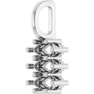 Sterling Silver 5x2.5 mm Marquise Pendant Mounting – image 4
