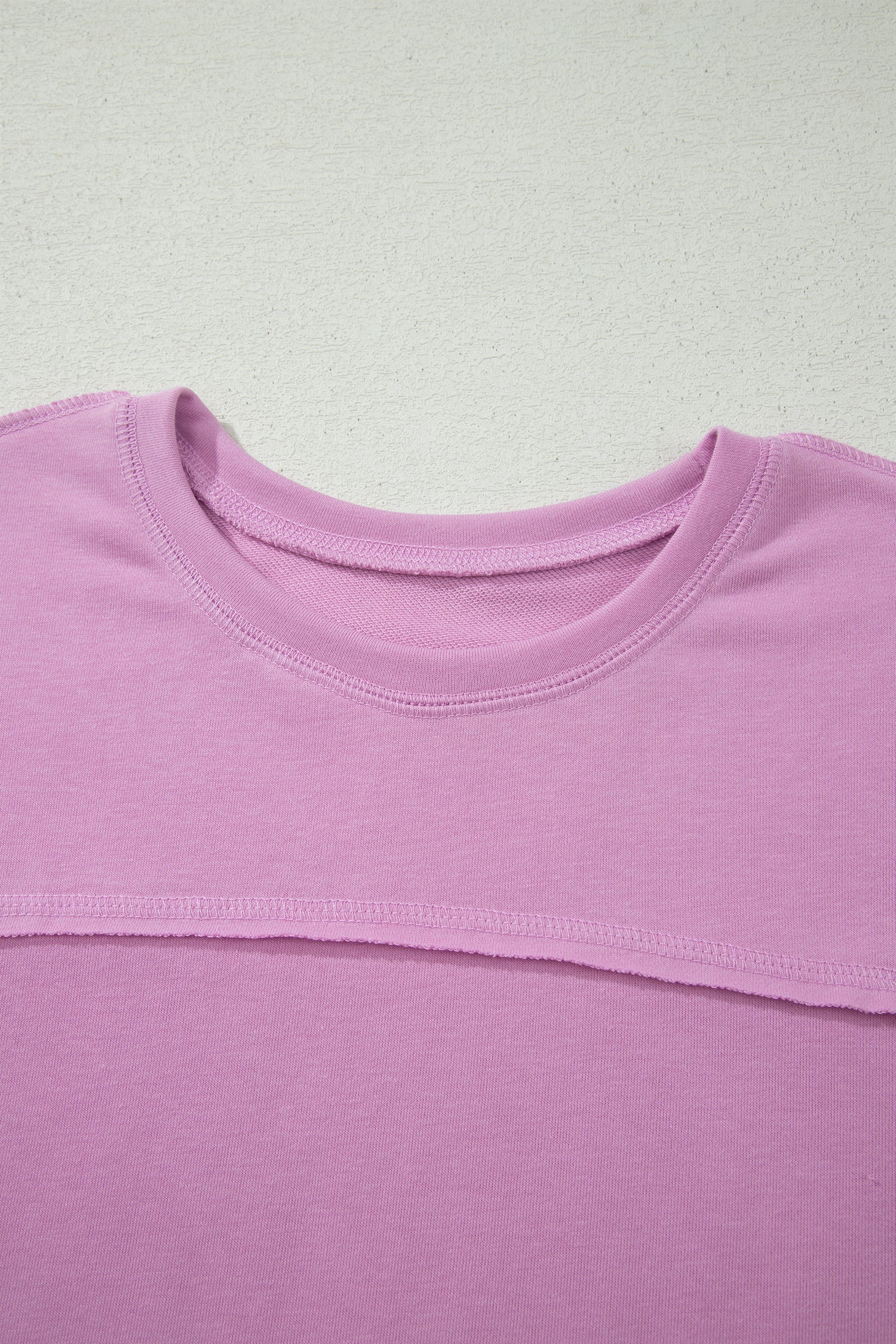 Solid Drop Shoulder Boxy Tee & Barrel Pants Set