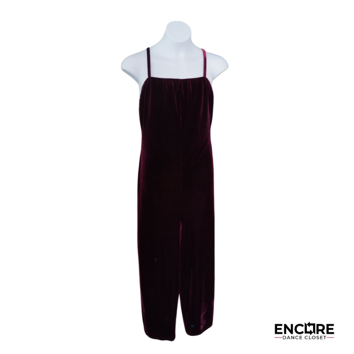Burgundy Flow Unitard