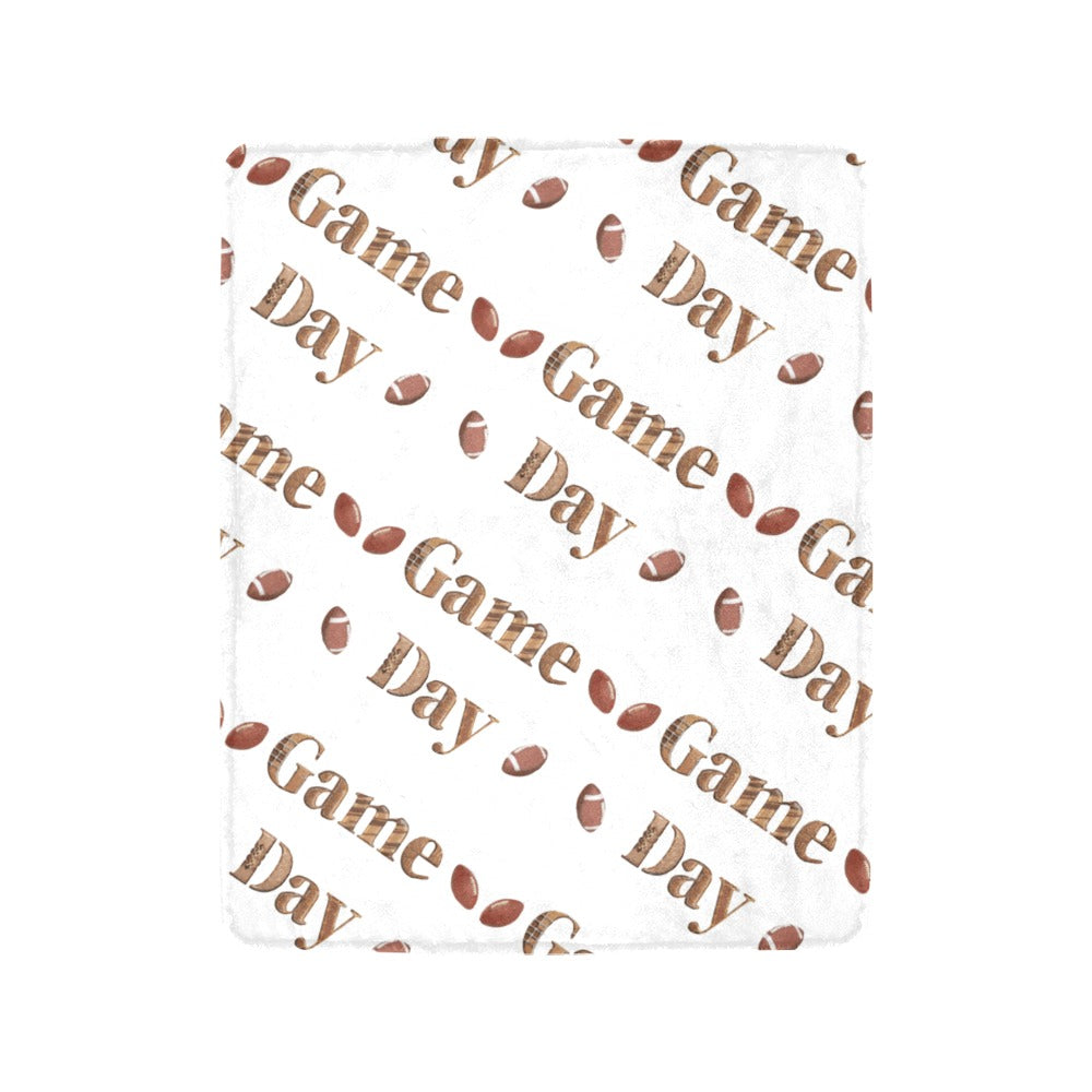 Football Game Day Ultra-Soft Micro Fleece Blanket 40" x 50" (Made in USA)