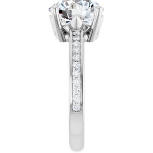 Platinum 9.4 mm Round Ring Mounting – image 7