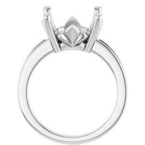 Platinum 13 mm Round Ring Mounting – image 4