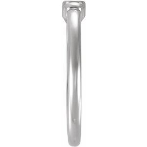 Sterling Silver Engravable Stackable Ring – image 3