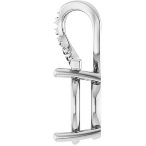Continuum Sterling Silver 13 mm Round Pendant Mounting – image 6