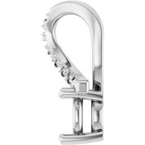 Platinum 5.5 mm Round Pendant Mounting – image 6
