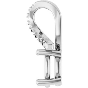 Continuum Sterling Silver 7x5 mm Oval Pendant Mounting – image 6