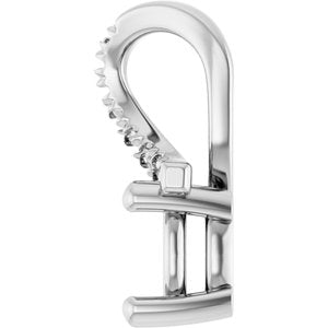Platinum 5.5x5.5 mm Cushion Pendant Mounting – image 6