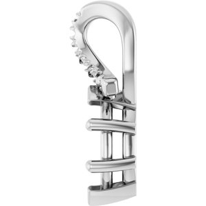 Continuum Sterling Silver 7x3.5 mm Marquise Pendant Mounting – image 6