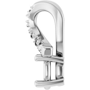 Sterling Silver 4x3 mm Oval Pendant Mounting – image 6