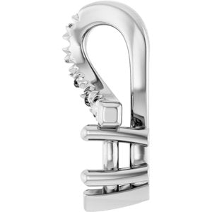 10K White Gold 4x3 mm Pear Pendant Mounting – image 6